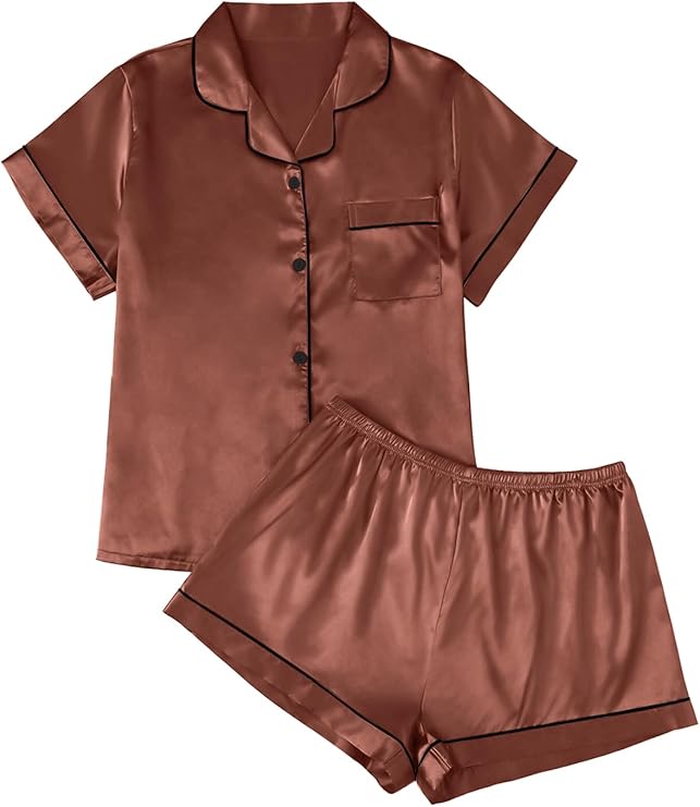 Women's Spring Summer Autumn Winter Breathable Quick-Dry Sleepwear Nightgown Knee Length Short-Sleeved Cartoon Pajamas 3XL 100%