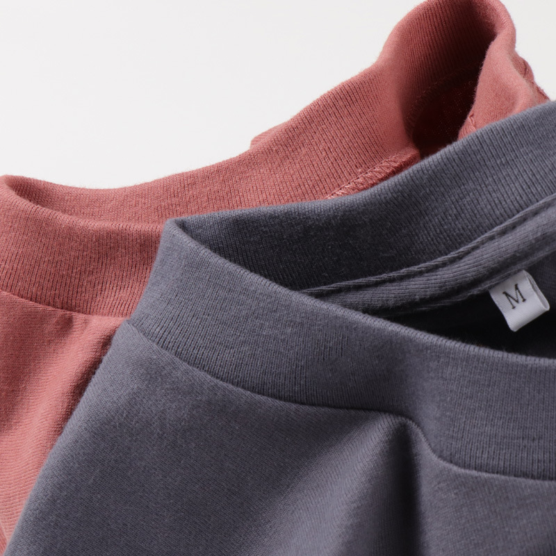 MT2006 High Quality Low OEM MOQ 100% Cotton Custom Unisex Blank Plain T Shirts Plus Size Men's T-Shirts