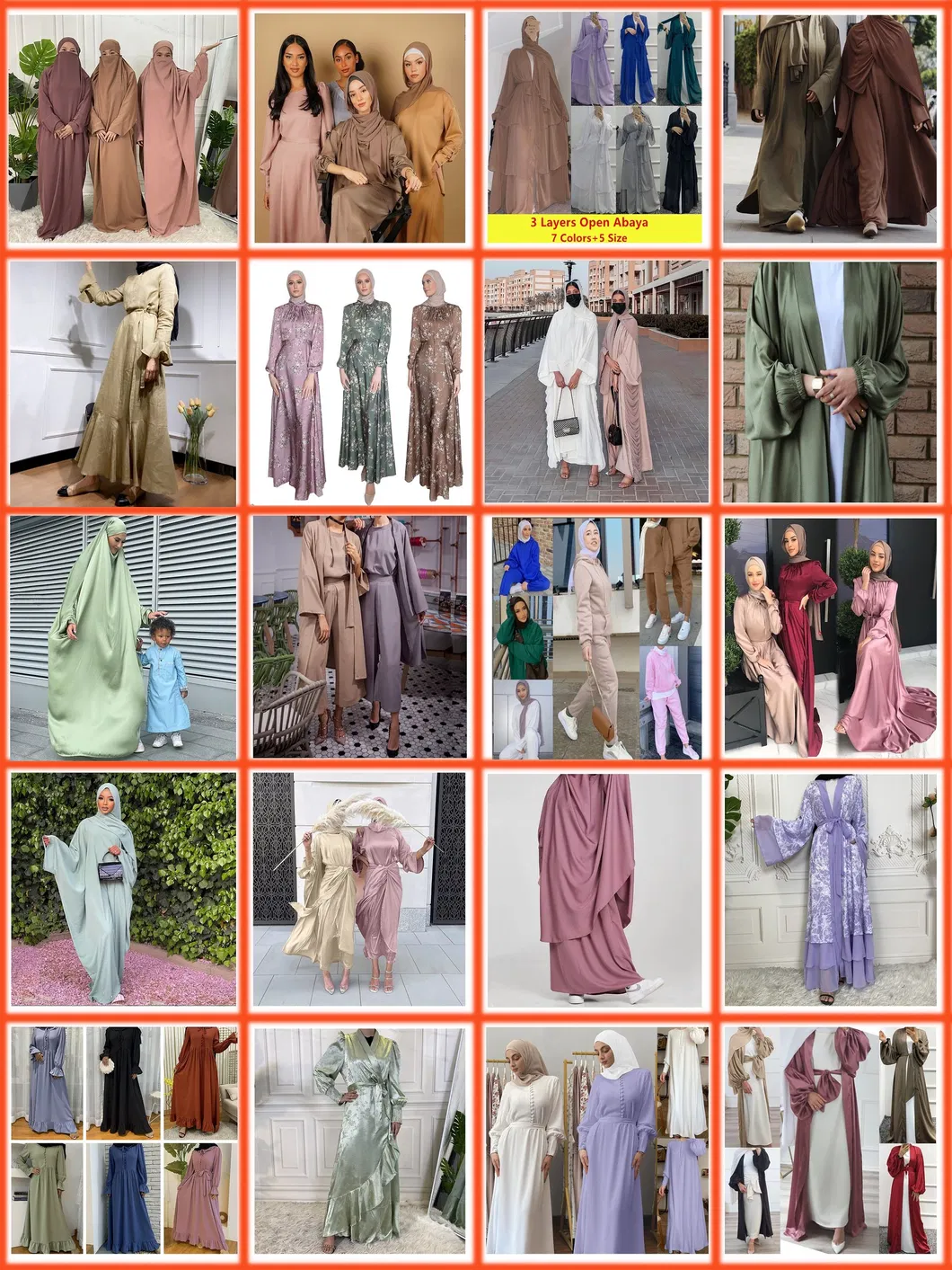 Dubai Hijab Abaya Dress Detail