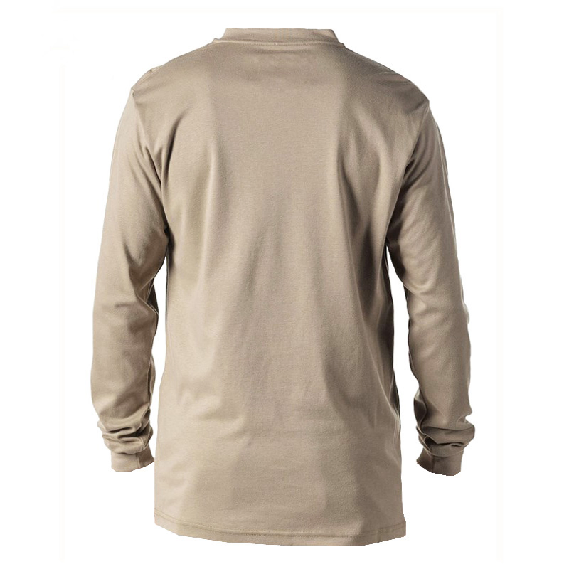 Flame Retardant Wildland Firefighting Nomex Work T-Shirt Knitted Fire Resistant Working Clothing