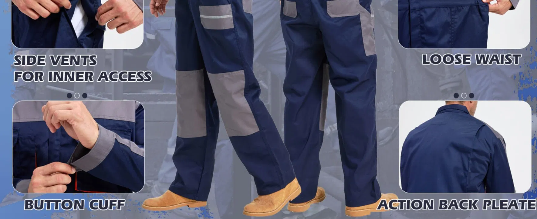 Premium Anti-Static Industrial Clothing for Safe Work Environments