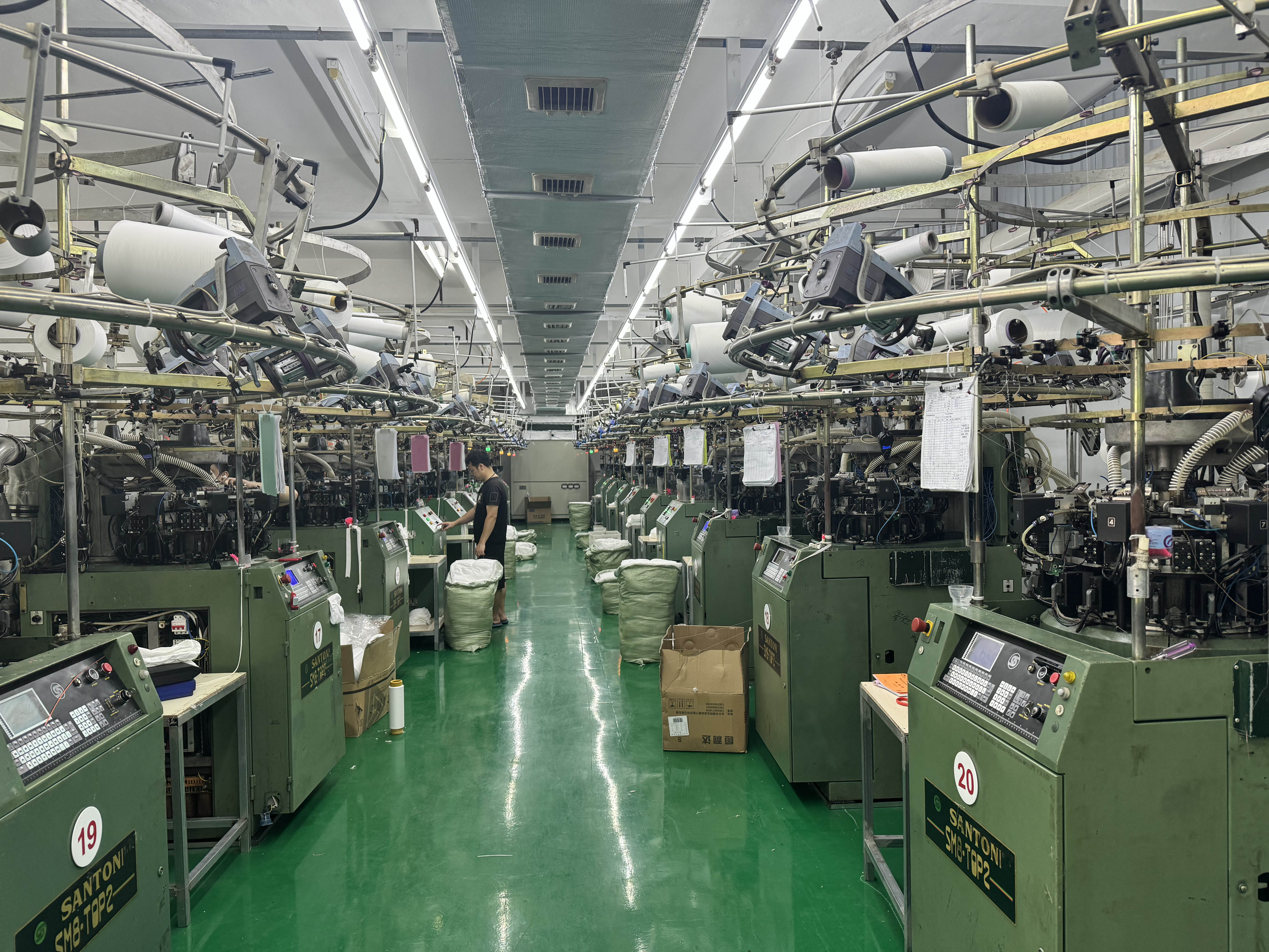Garment Production Line Workers