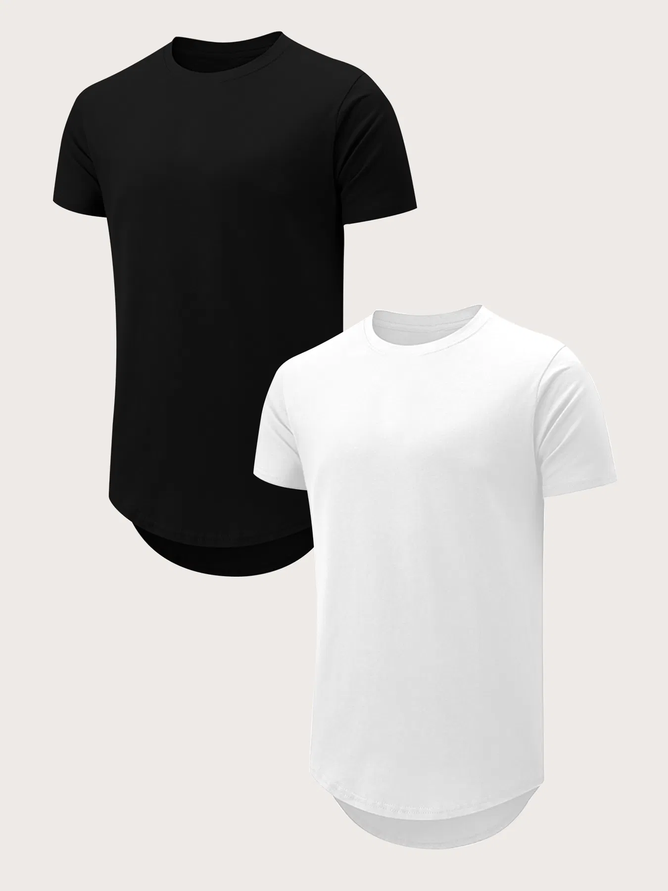Wholesale Street Style Clothing for Big &amp; Tall Males Patchwork Color Block Plus Size Men's Short Sleeves T Shirt