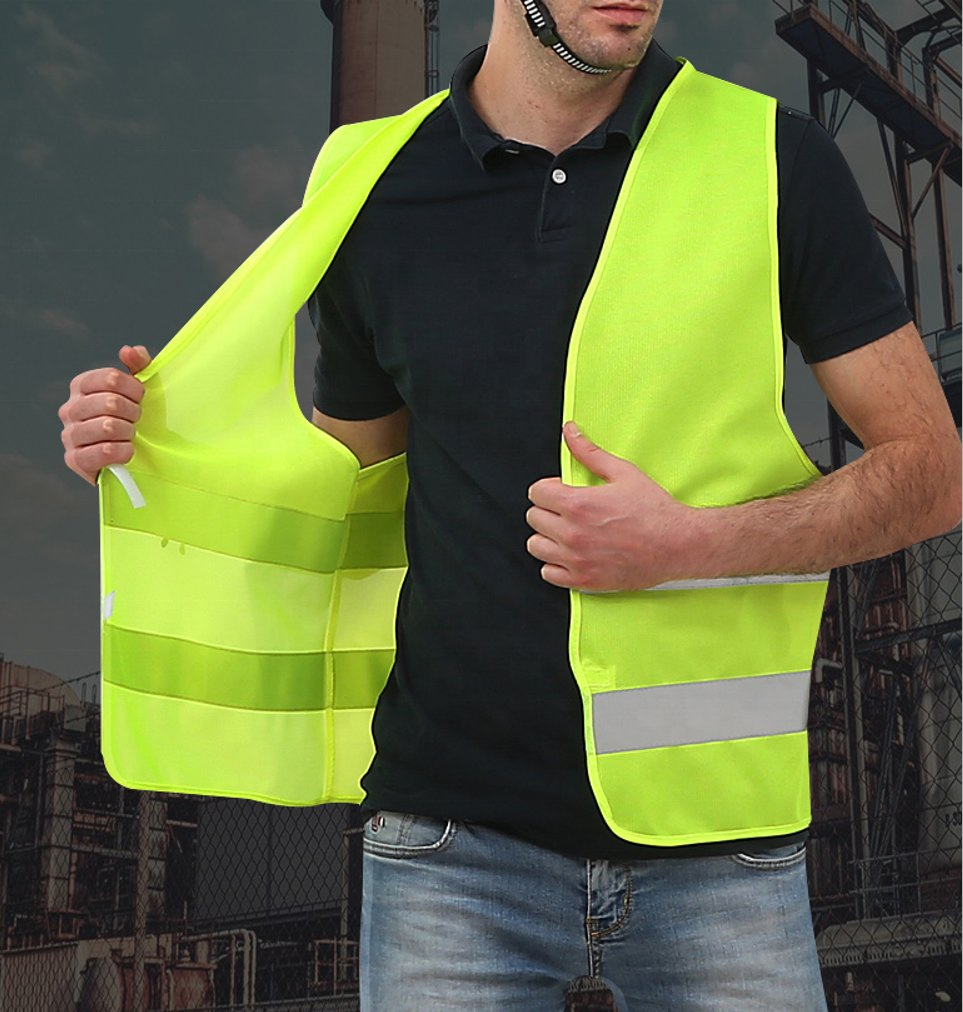 Reflective Safety Vest with Good Quality Construction Safety Clothing Custom Safety Vests