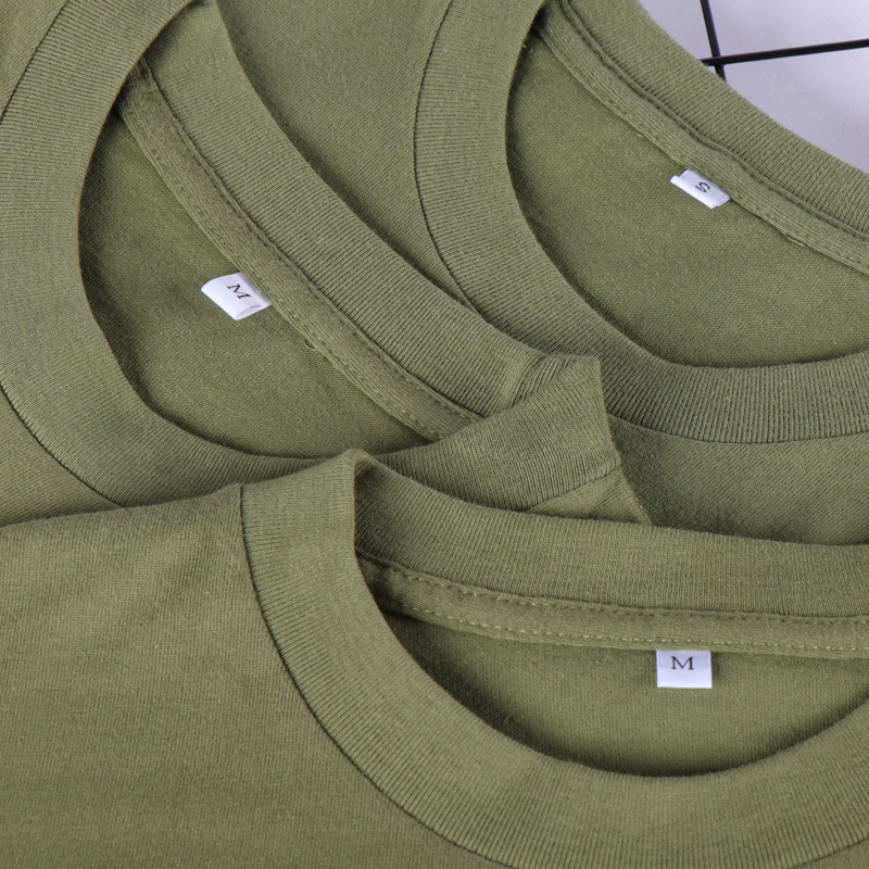 MT2006 High Quality Low OEM MOQ 100% Cotton Custom Unisex Blank Plain T Shirts Plus Size Men's T-Shirts