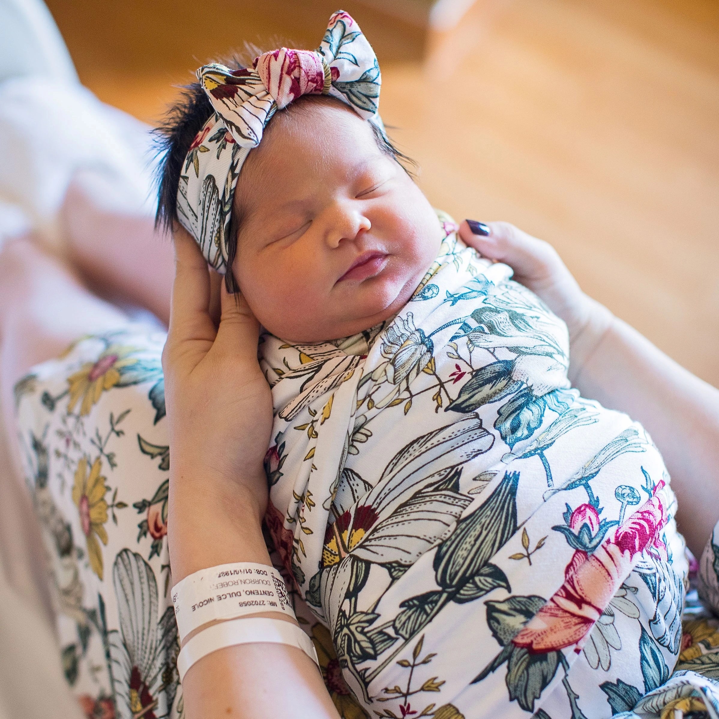Muslin Bamboo Maternity Robe Infant Boys Clothing Mommy and Newborn Swaddle Blanket