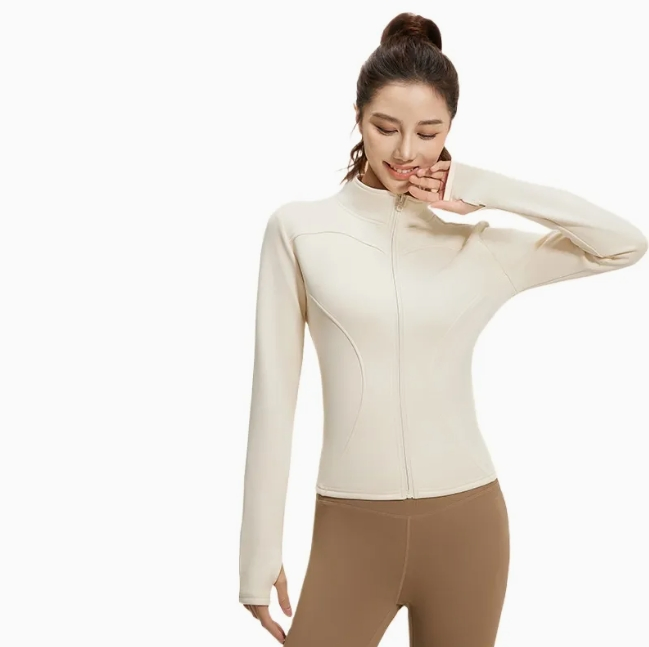 Mesh Spliced Yoga Fitness Coat Women Loose Breathable Yoga Cardigan Training Outerwear