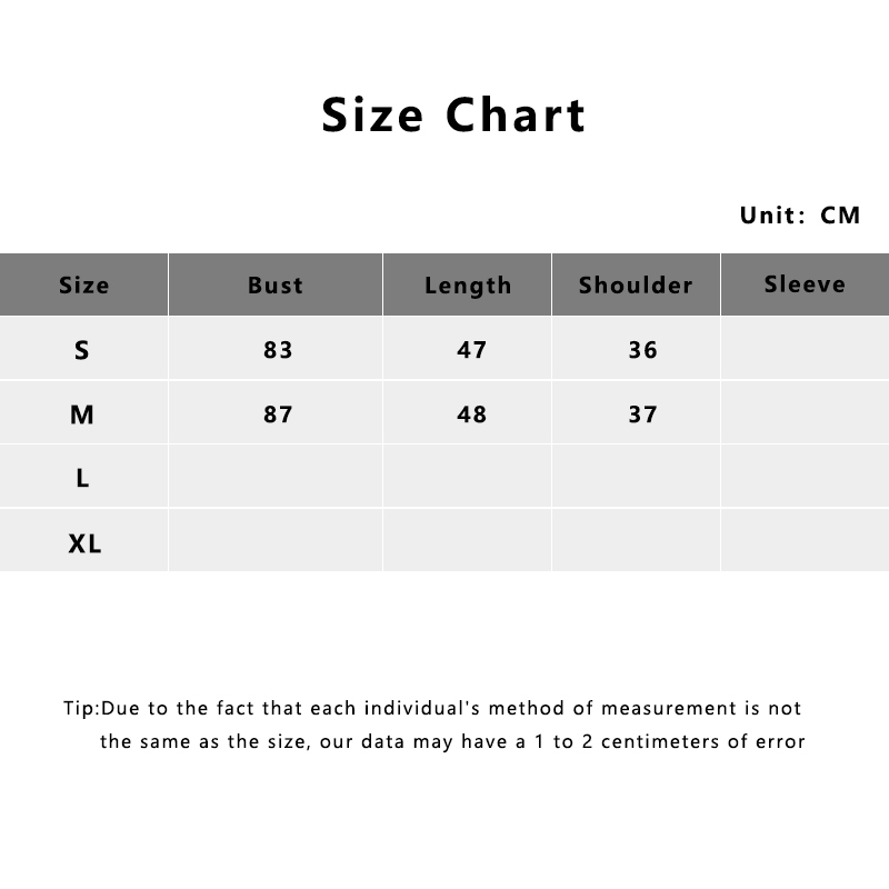 Size Chart 2