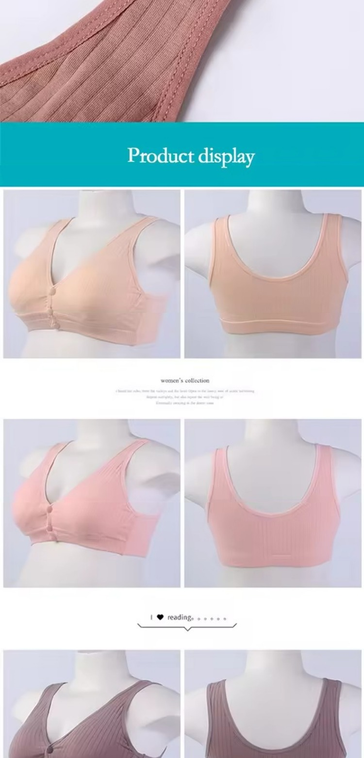 Seamless Nursing Bra Gallery 9