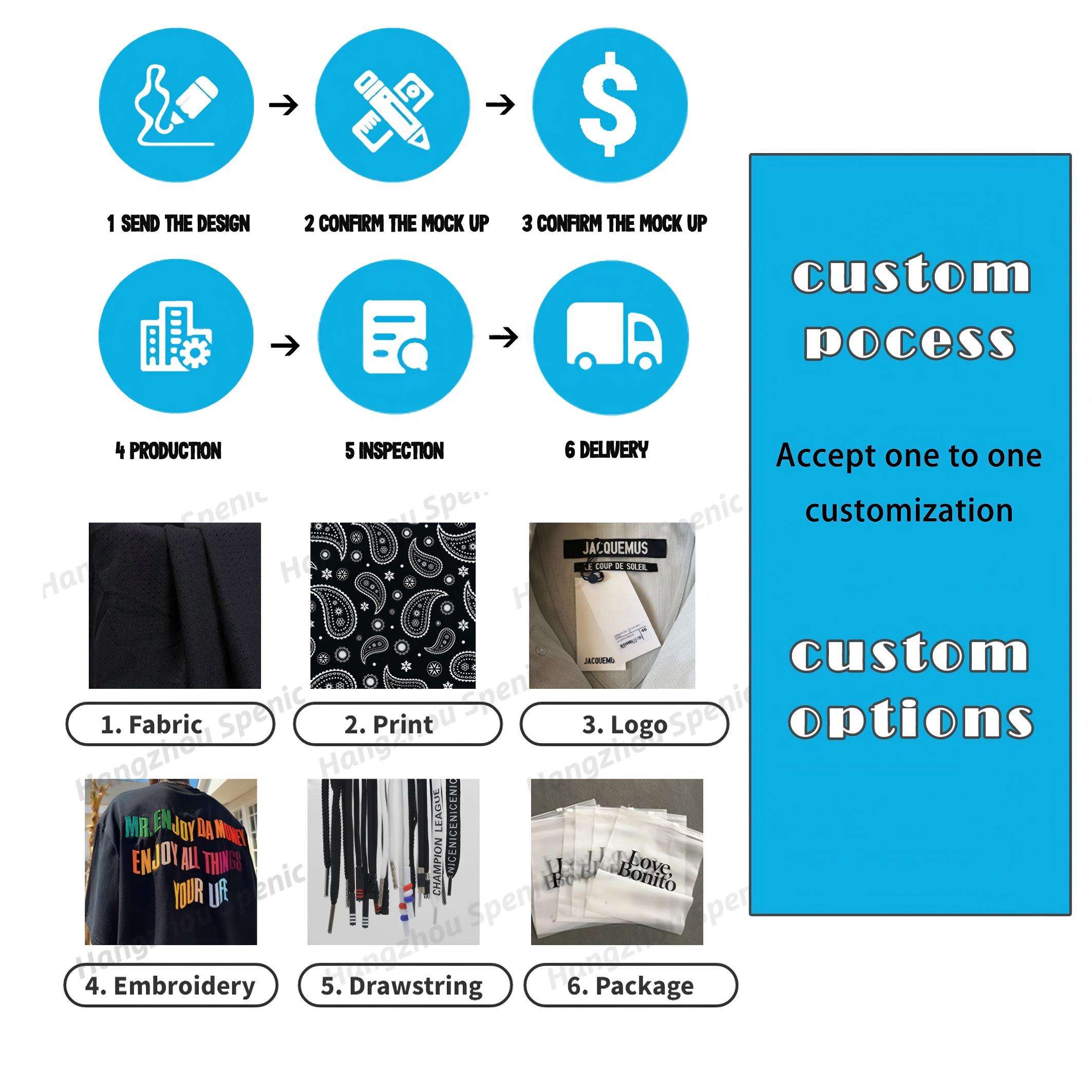 Custom Tapestry Jacquard Vest and Cargo Shorts Set Heavyweight Streetwear Multi Pockets Mens Clothing Blank Suite