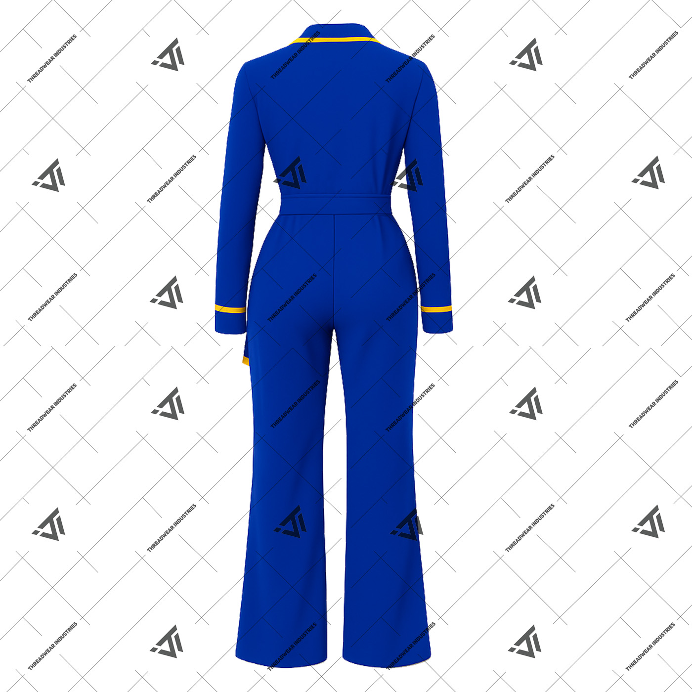 Greek Sigma Gamma Rho Sorority Clothing Embroidered Viral Wide-Leg Jumpsuit | Elegant Office Wear Bodysuit