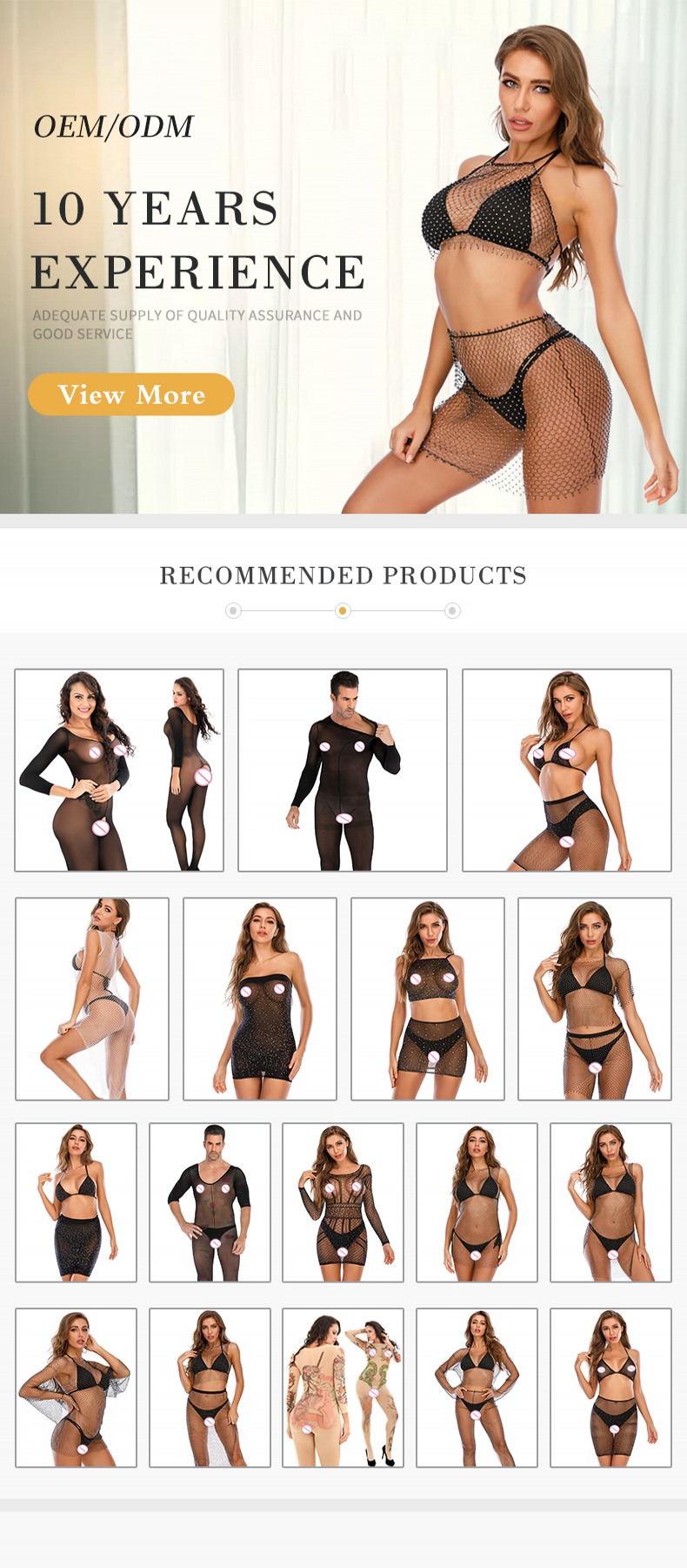 Sexy Lingerie Bodysuit Showcase