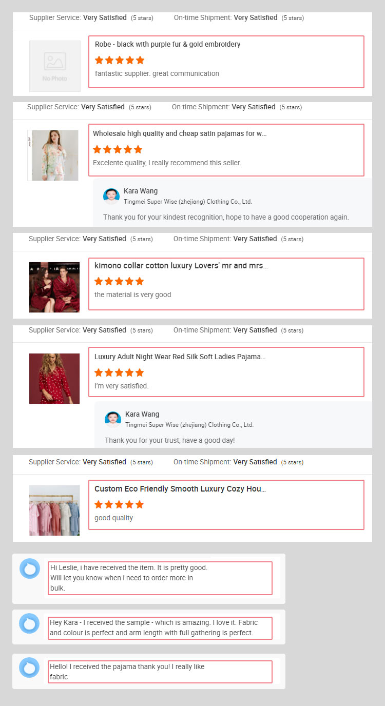 Positive reviews from our customers