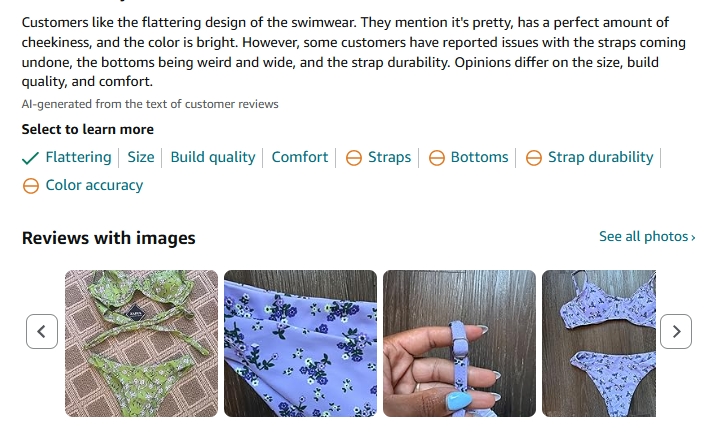Product Summary View