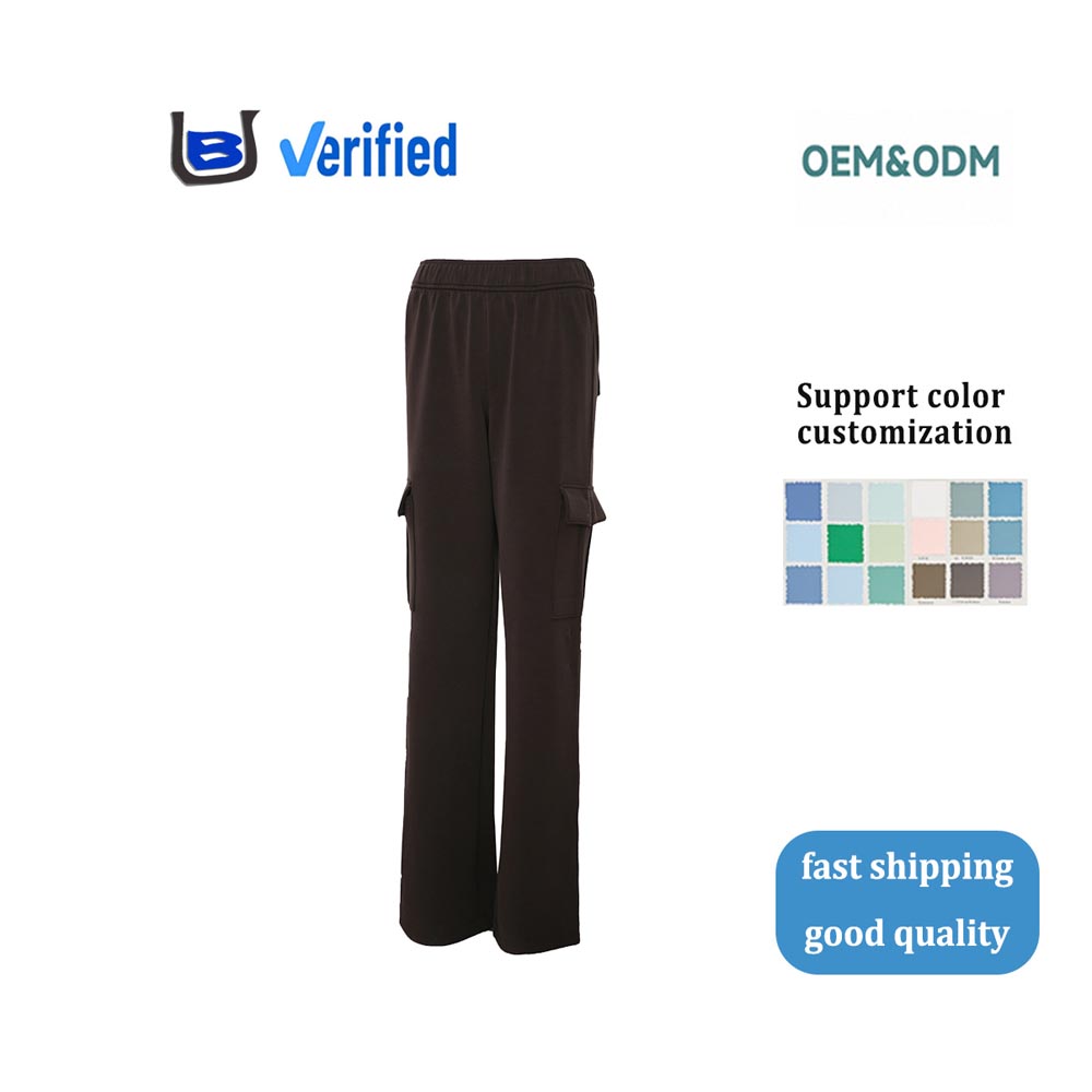 New Arrival Women's High Quality Sports Casual Wear Breathable Active Wear with Elastic Waist Closure Solid Color