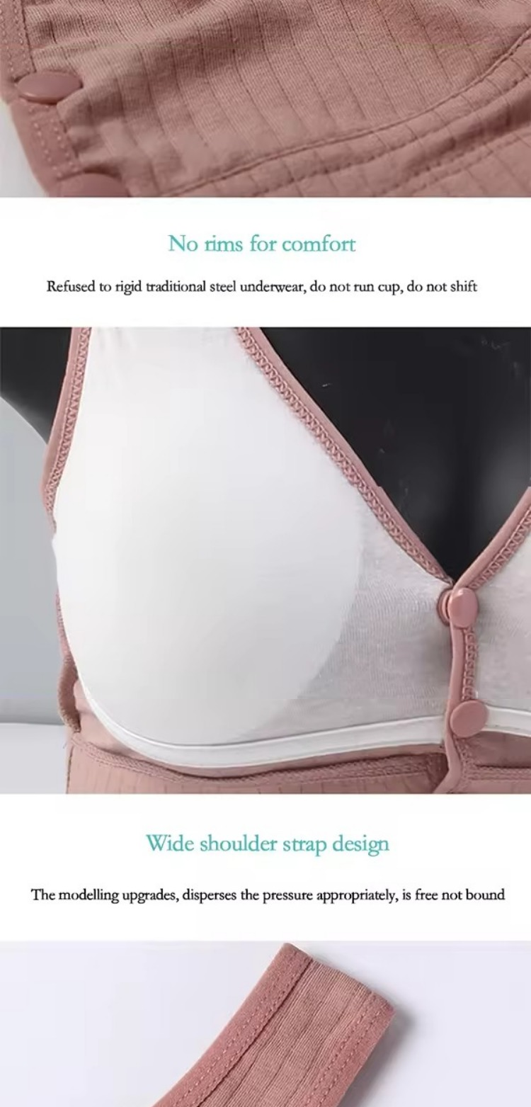 Seamless Nursing Bra Gallery 8