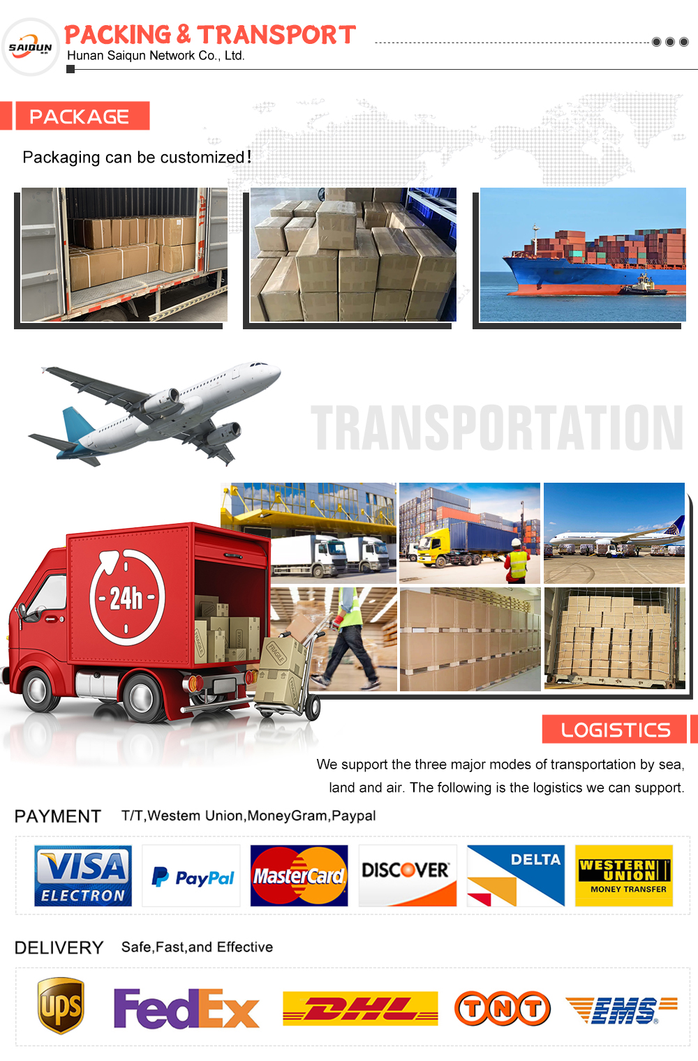 Packaging & Logistics Info