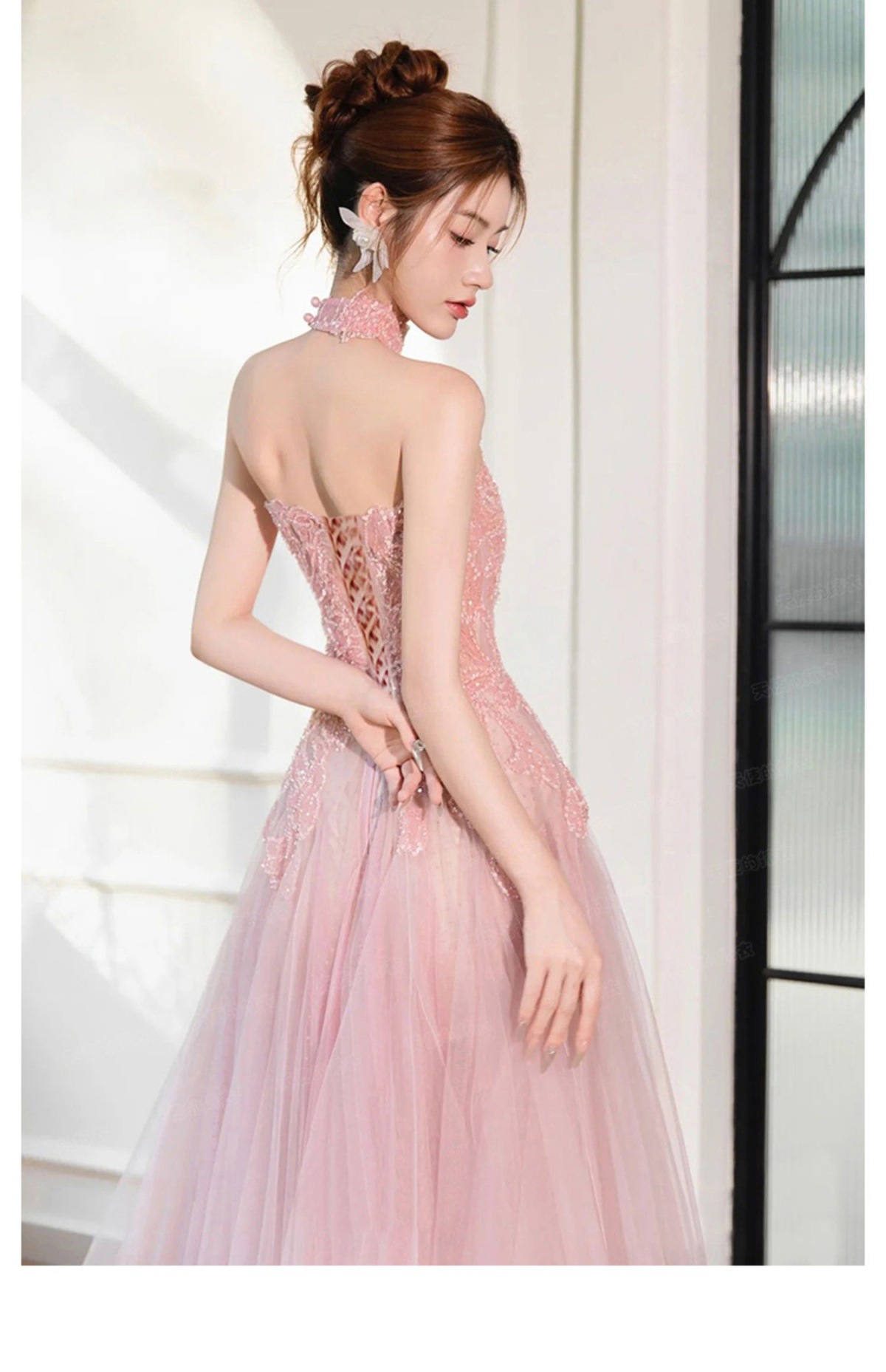 Evening Trumpet Gown View 10