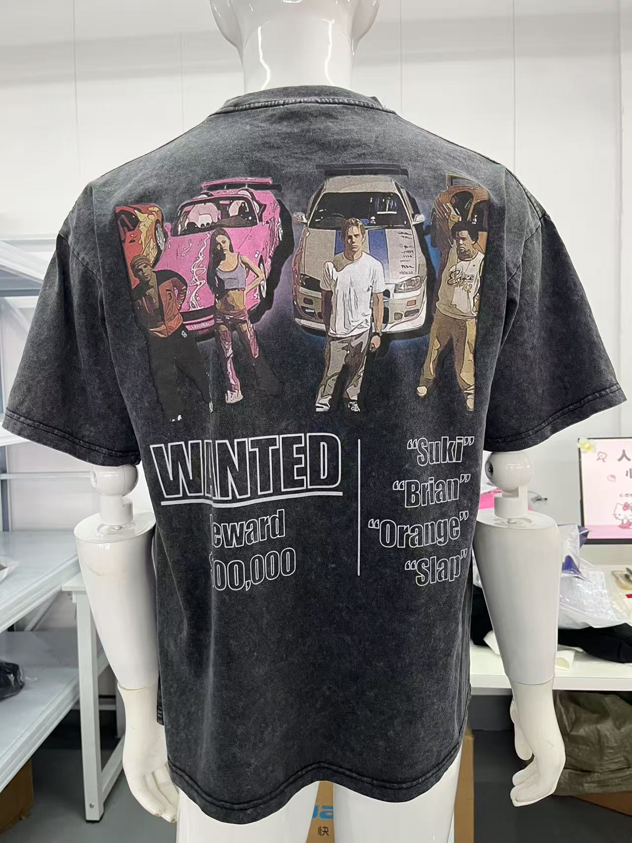 Custom Acid Washed Vintage T-Shirt