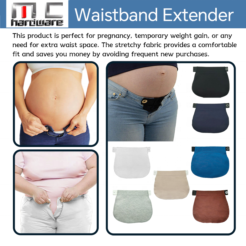 Wholesale Pregnancy Pants Clothing Accessories the Button Waist Extender Button Extender for Jeans Waistband Extender