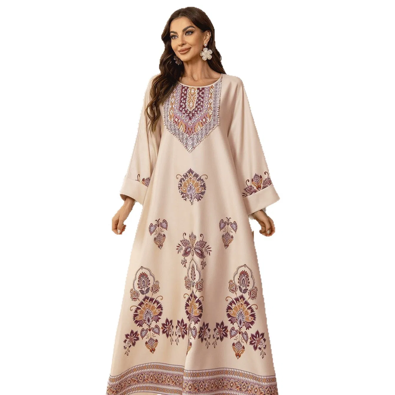 C. S. X Wholesale Kimono Abaya Women Maxi Ladies Fashion Dress Robe Modest Wear Muslim Islamic Clothing Gown Factory Direct Selling Open Abaya