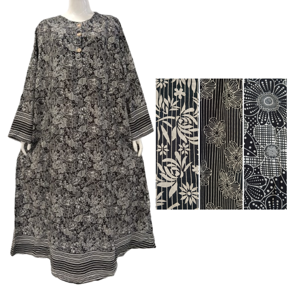 Women Modest Simple Asymmetrical Evening/Formal Abaya Dress Floor-Length by Chrysanta
