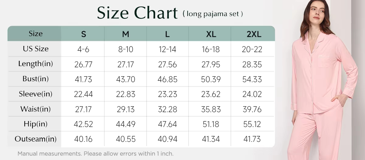 Size Chart 1