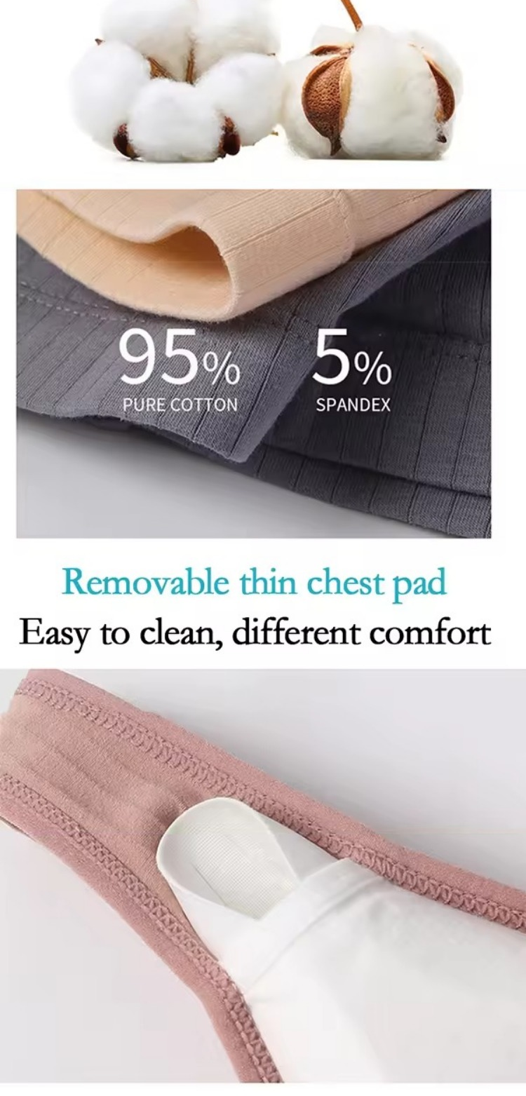 Seamless Nursing Bra Gallery 2