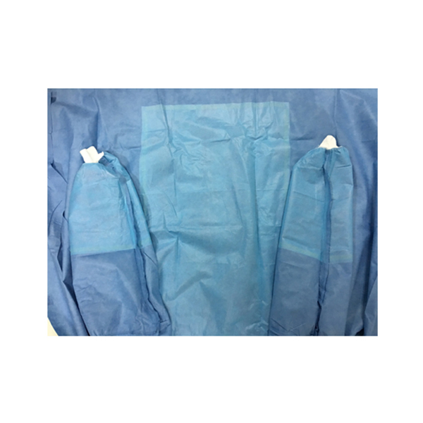 Blue CPE Gown Disposable CPE Isolation Gowns PE Gown Ttumb up Hospital Clothes Level 3