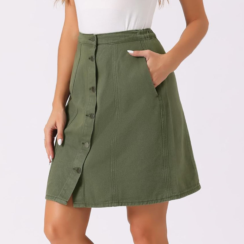 Women Denim Skirt Design 3
