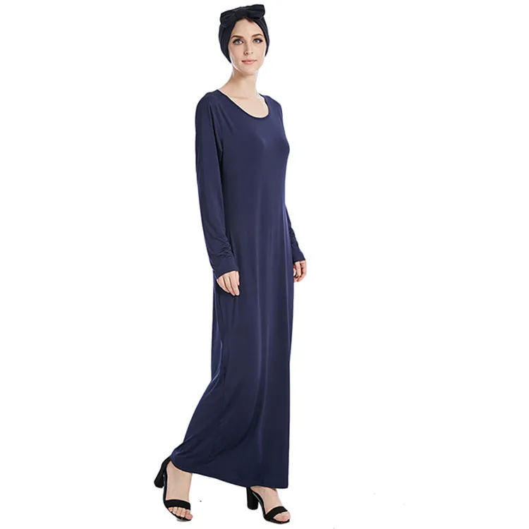 Women Muslim Dress Abaya Price Women Fashion Maxi Dress Islamic Modest Wear Girl Base Shirt Under Skirt