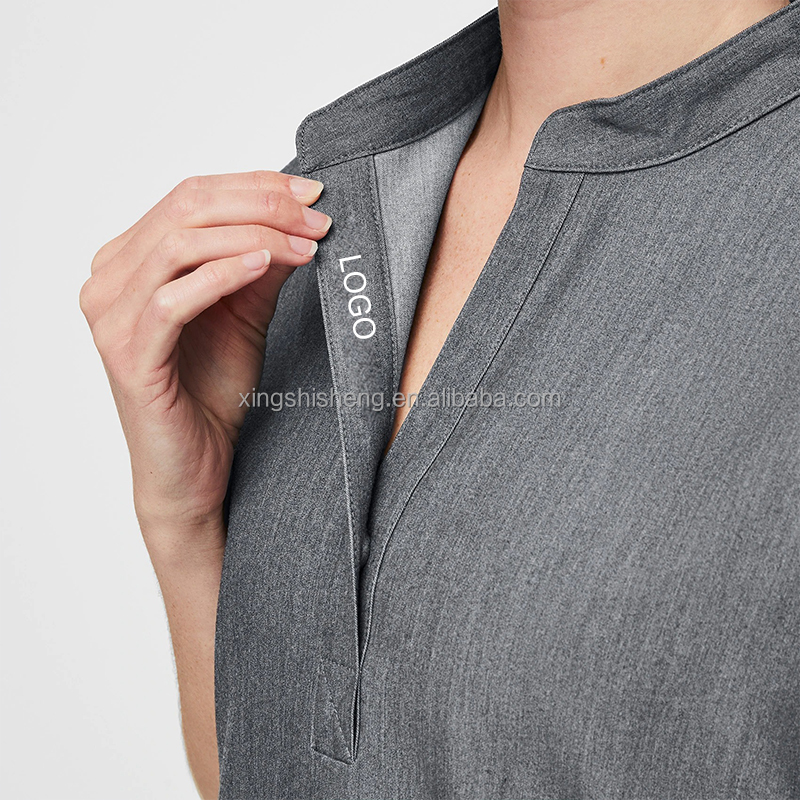Doctor Nurses Nursing Uniform Spandex Workwear Hospital Medical Two Piece Custom Logo Maternity Scrubs for Women Uniforms Sets