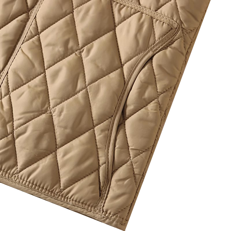 2025 Hot Sale Fashion Quilted Stand Collar Zip - up Vest for Women/Lady - Lightweight &amp; Warm Outerwear