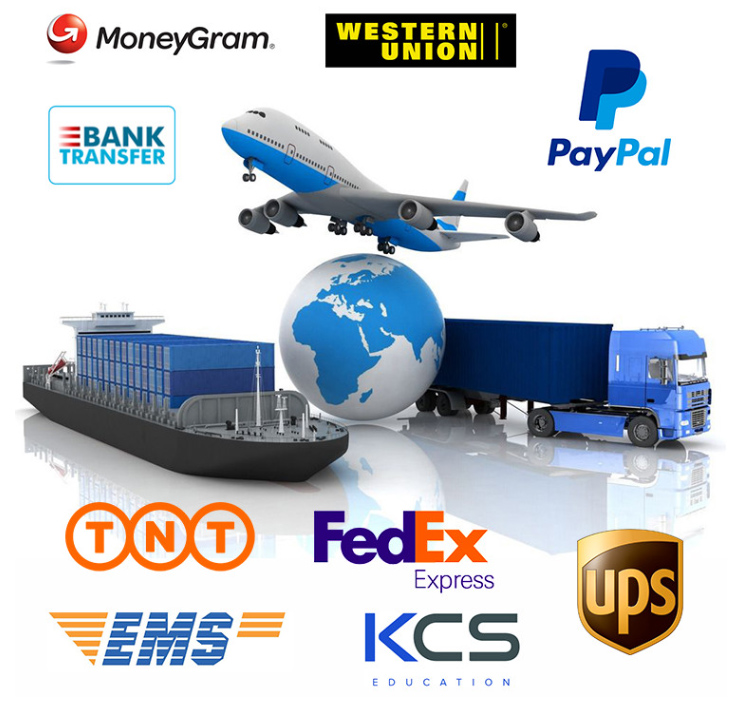 Packaging details and courier logistics options