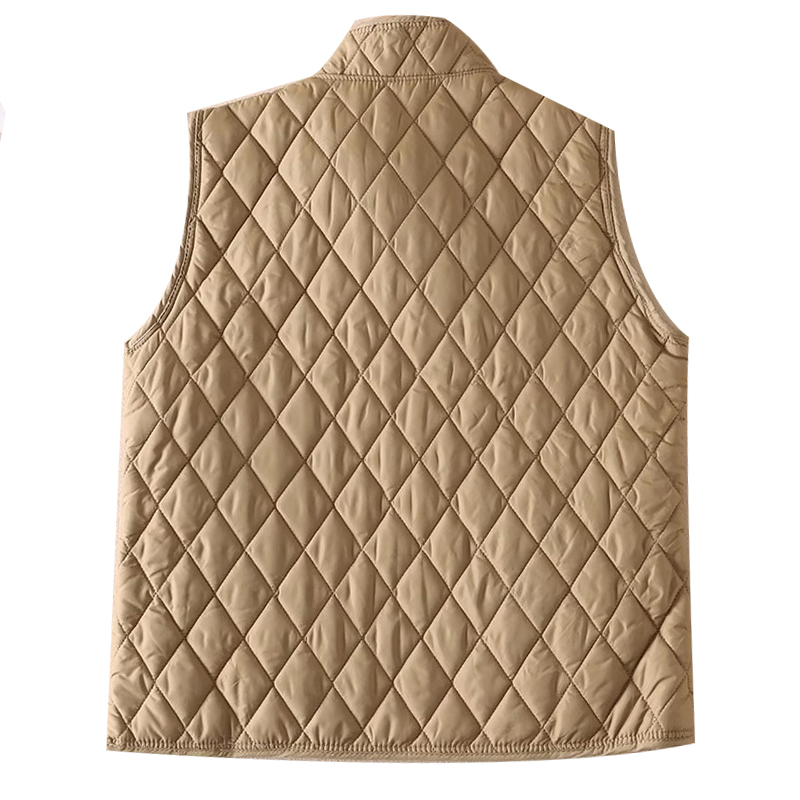 2025 Hot Sale Fashion Quilted Stand Collar Zip - up Vest for Women/Lady - Lightweight &amp; Warm Outerwear