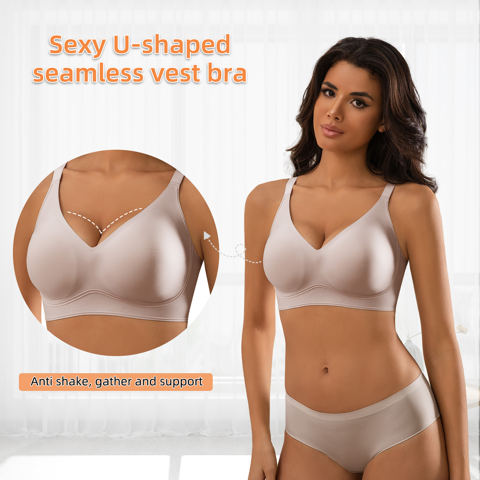 Luxury 25% Spandex 75% Nylon Sexy Lingerie Plus Size Women's Cotton Underwear Plus Size Bra Plus Size Lingerie
