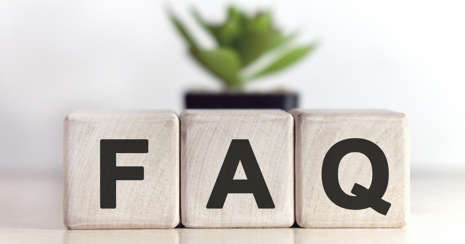 FAQ banner