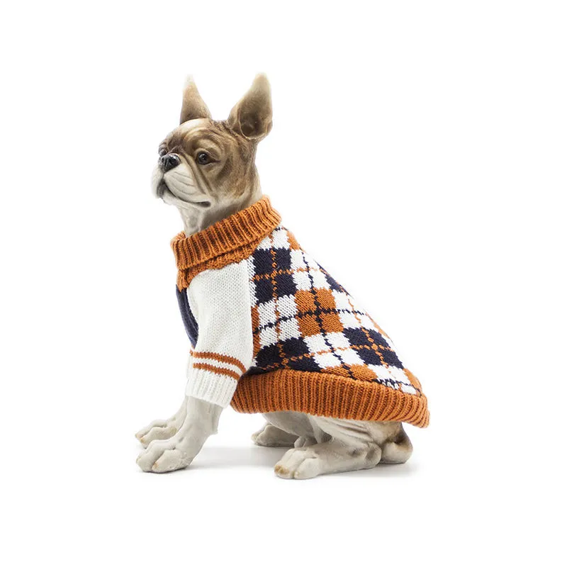 Hot Selling Christmas Pet Cat Dog Sweater Warm Dog Winter Knit Clothes