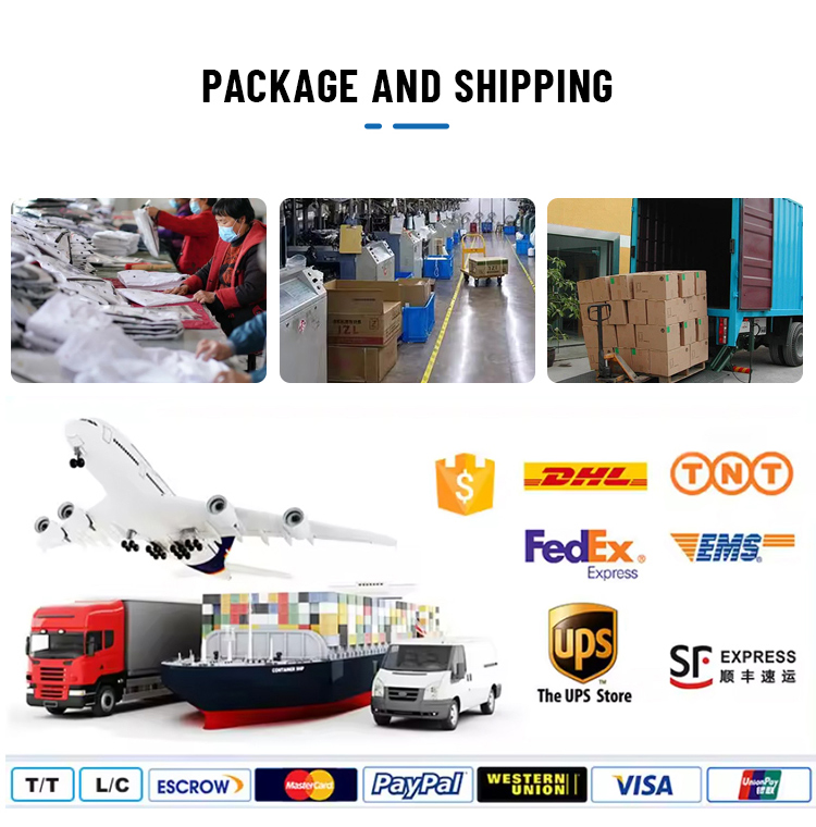 Packing and Shipping Details