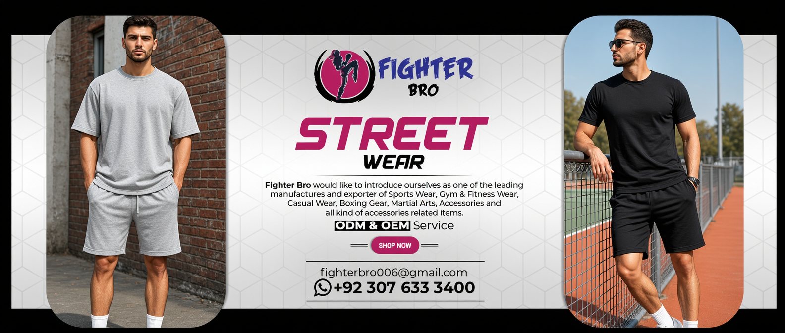 T Shirt and Short Banner