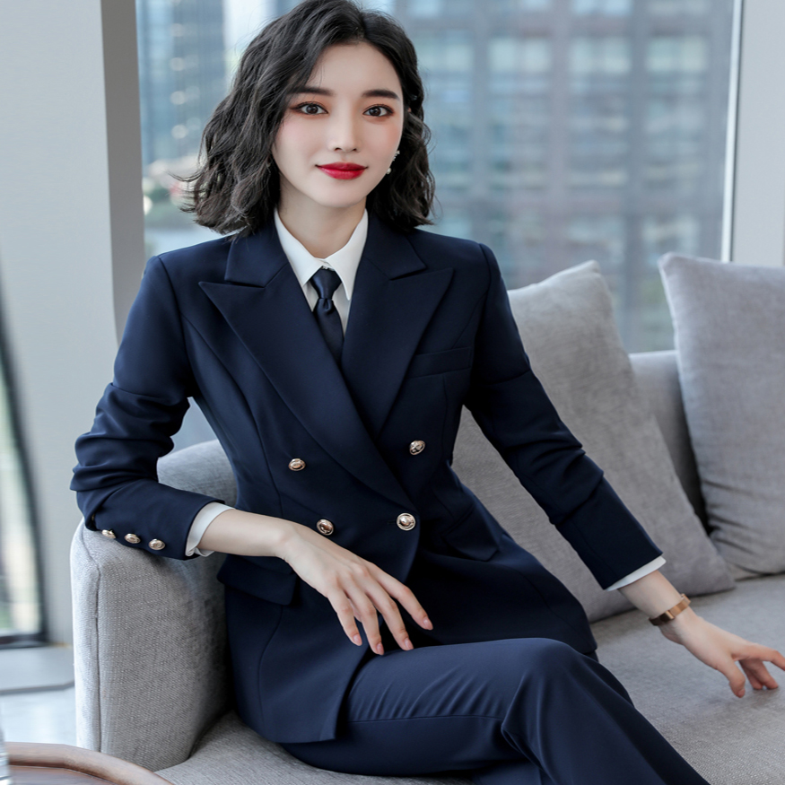 Factory Price Lady Office Uniform Woman Business Workwear Fashion Suits