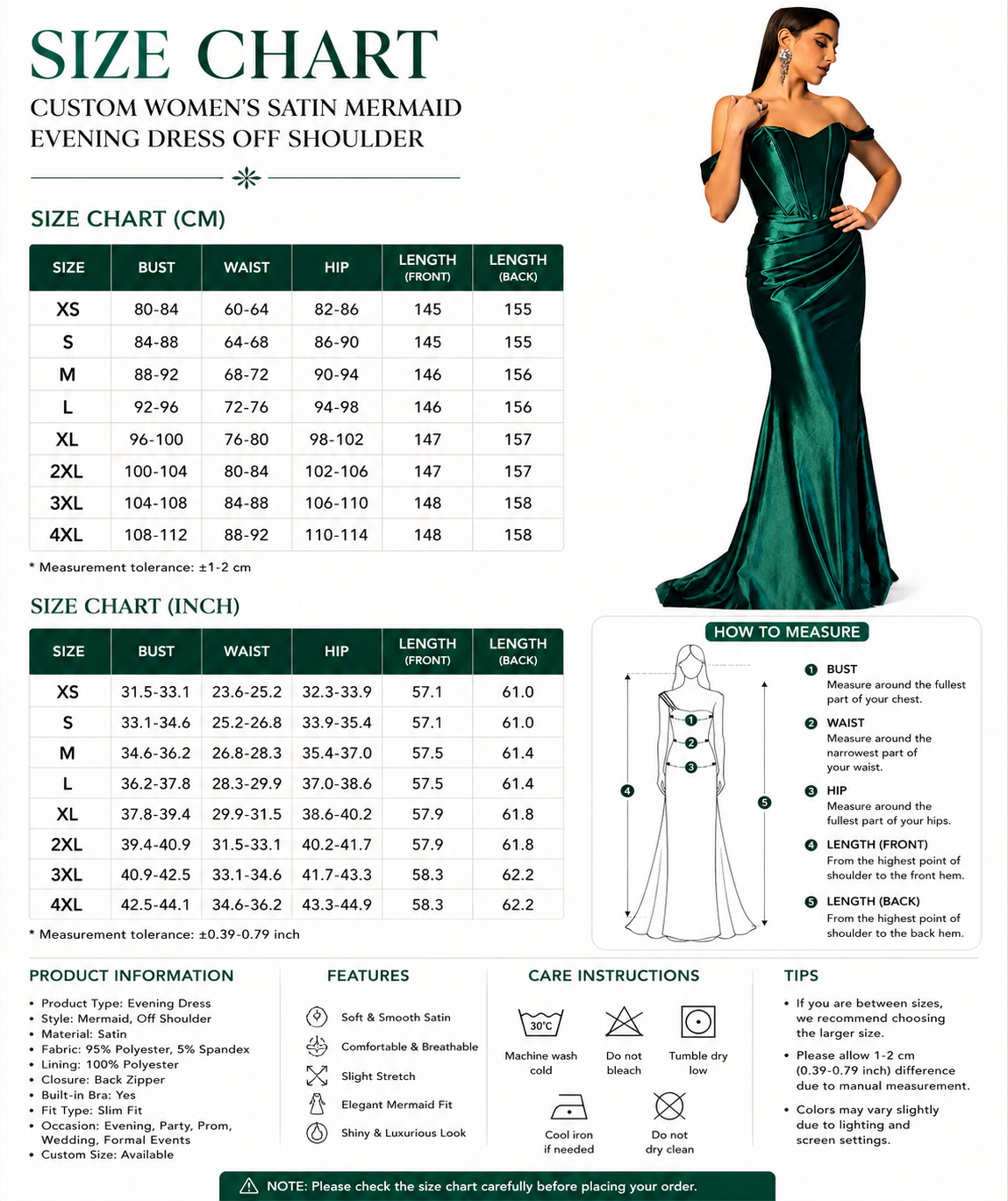Custom Women's Satin Mermaid Evening Dress Off Shoulder Formal Gown Elegant Prom Dress Wedding Guest Party Dress OEM ODM
