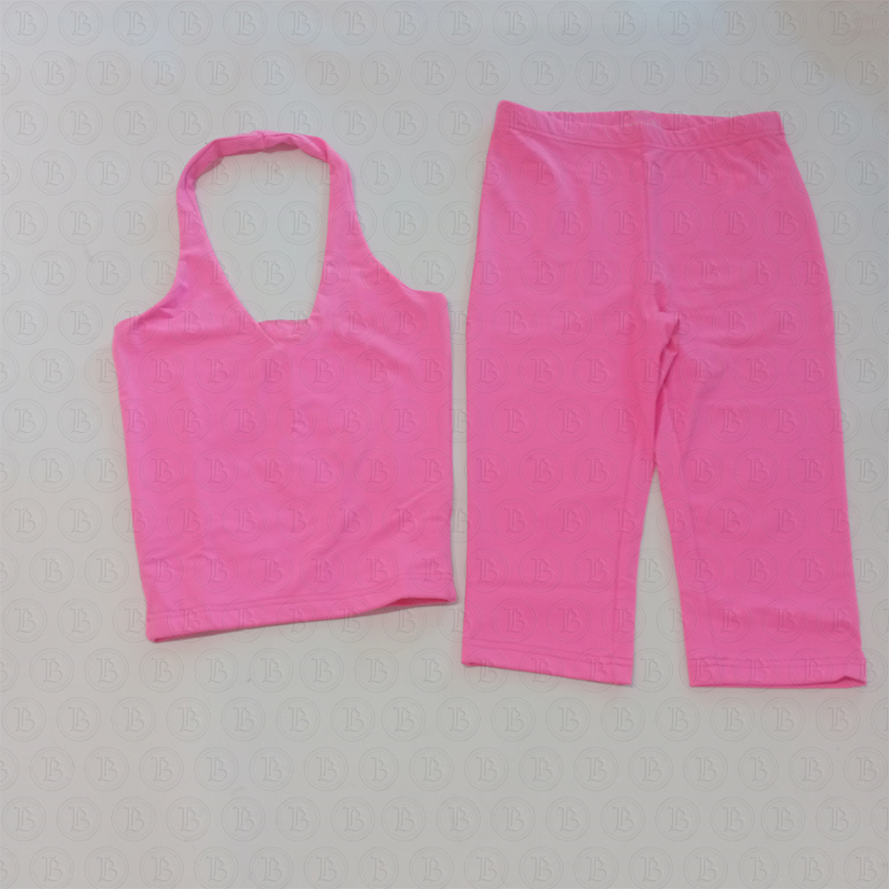 2026 Y2K Clothing Manufacturers Spring Summer Tall Girl Friendly Set Body Sport Tank and Loose Lounge Pants Custom 2 Piece Set