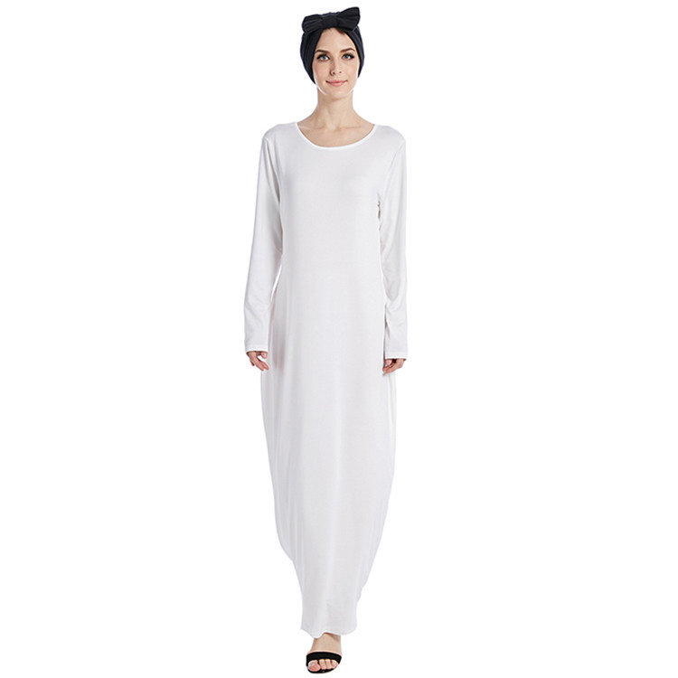 Women Muslim Dress Abaya Price Women Fashion Maxi Dress Islamic Modest Wear Girl Base Shirt Under Skirt
