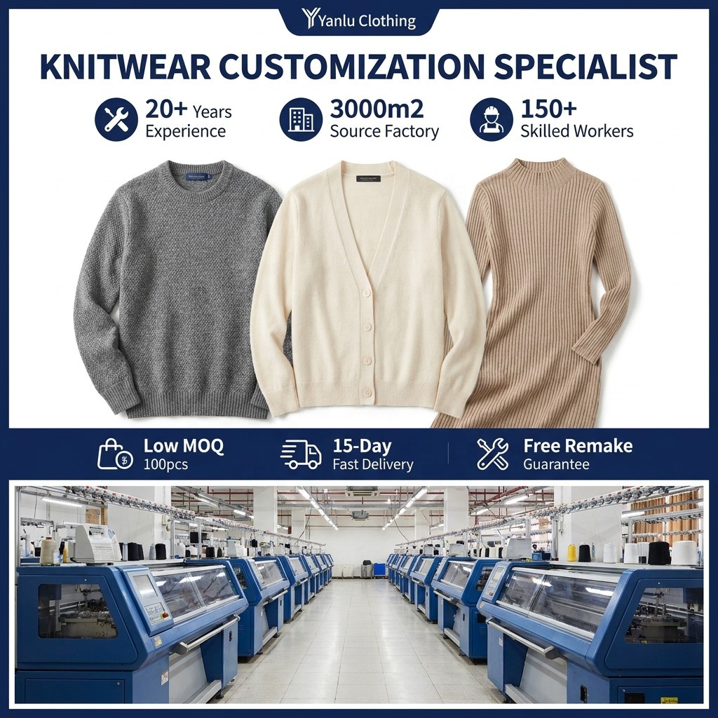 Knitted Sweater Manufacturer Custom 100% Cotton Knit Sweaters High-quality Designer Clothing Unisex Sweater