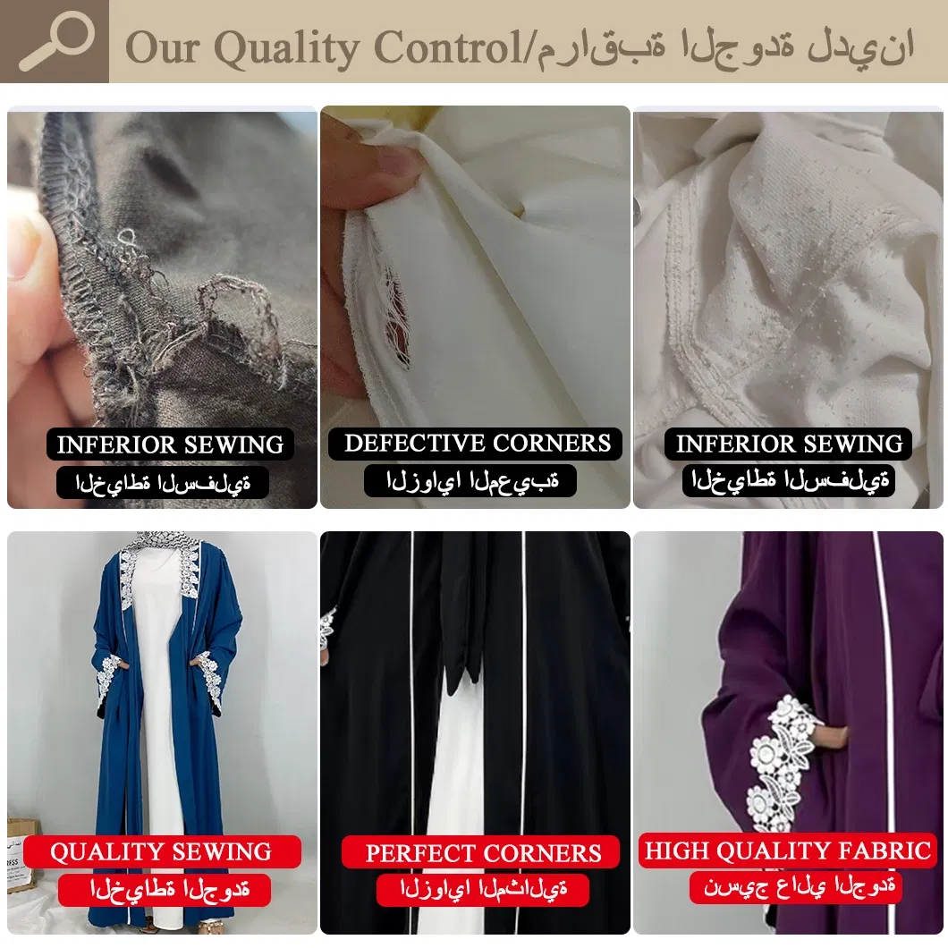 OEM Fashion Factory Mint Muslim Dress for Resort Vacation Daily Modest Clothing
