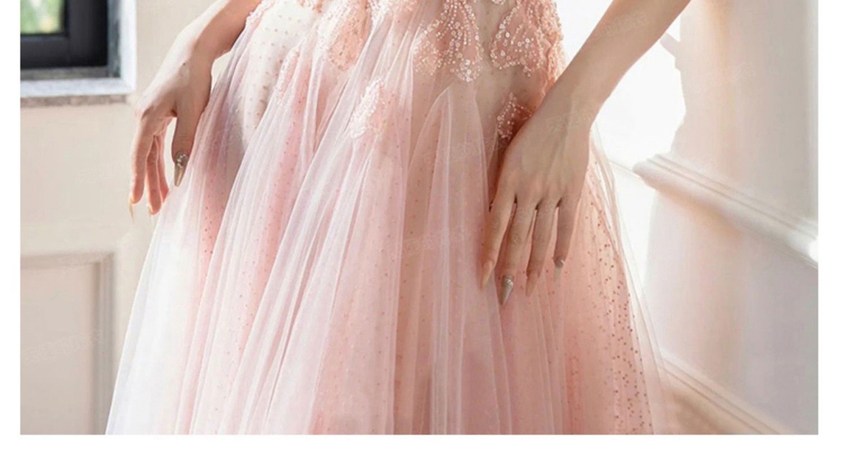 Evening Trumpet Gown View 6