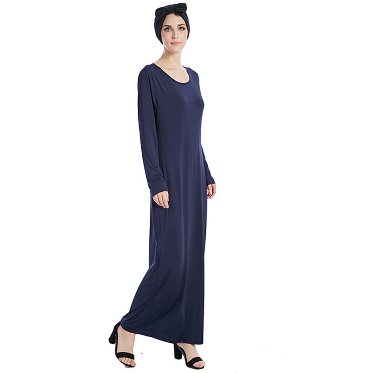 Women Muslim Dress Abaya Price Women Fashion Maxi Dress Islamic Modest Wear Girl Base Shirt Under Skirt