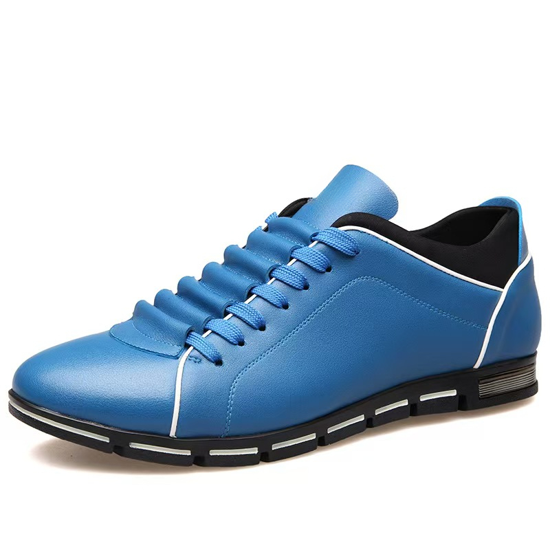 Men's Genuine Leather Breathable Mesh Slip-On Casual Sports Business Multifunctional Soft Sole Wearable Commuting Shoes