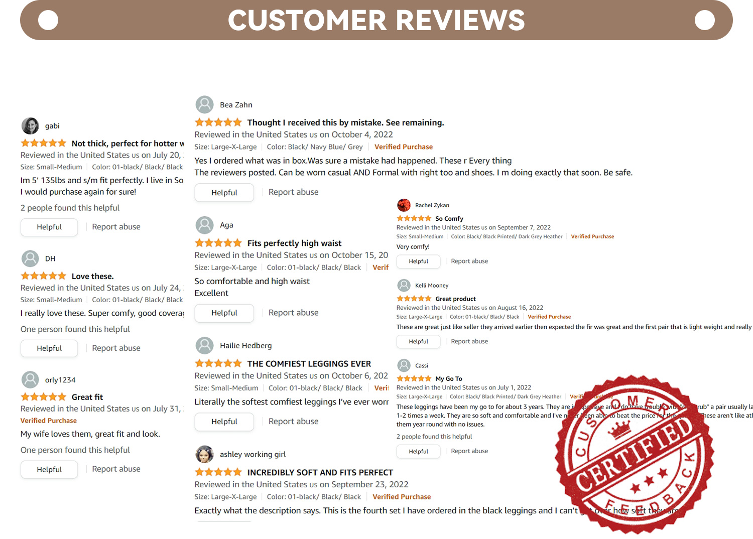 Customer Reviews Feedback